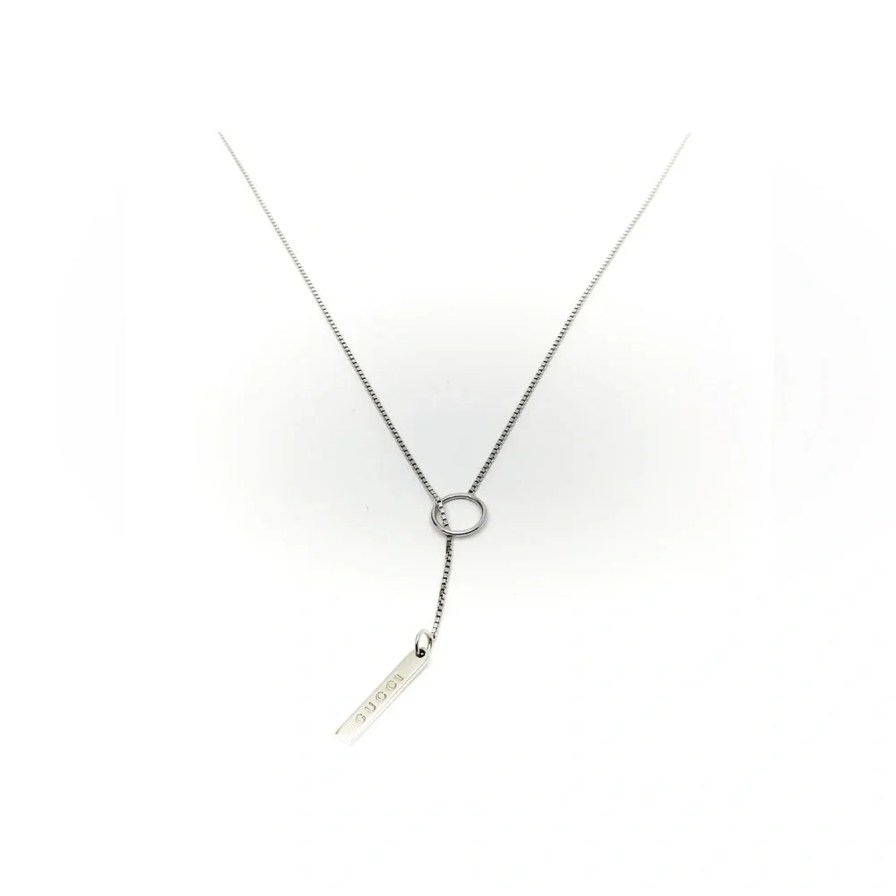 Gucci 18k white gold necklace - Picture 2 of 3